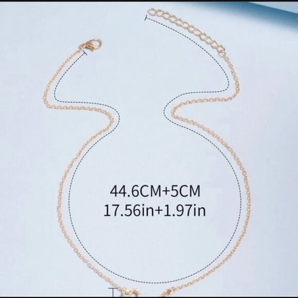 Cursive Love Necklace ❤️ - Picture 3 of 3